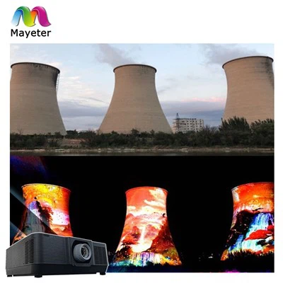 Proiettore di ologramma 3D Pubblicità mappatura 3D Ologramma 3D per esterni