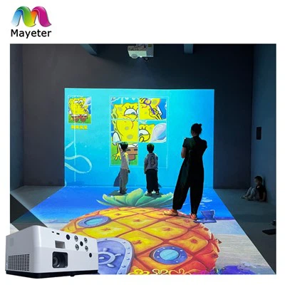 Proiezione interattiva a forma di L