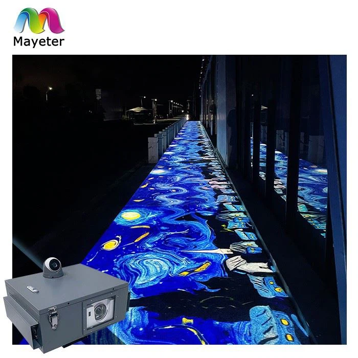 Outdoor Screen Outdoor Advertising Projector Ground Projection